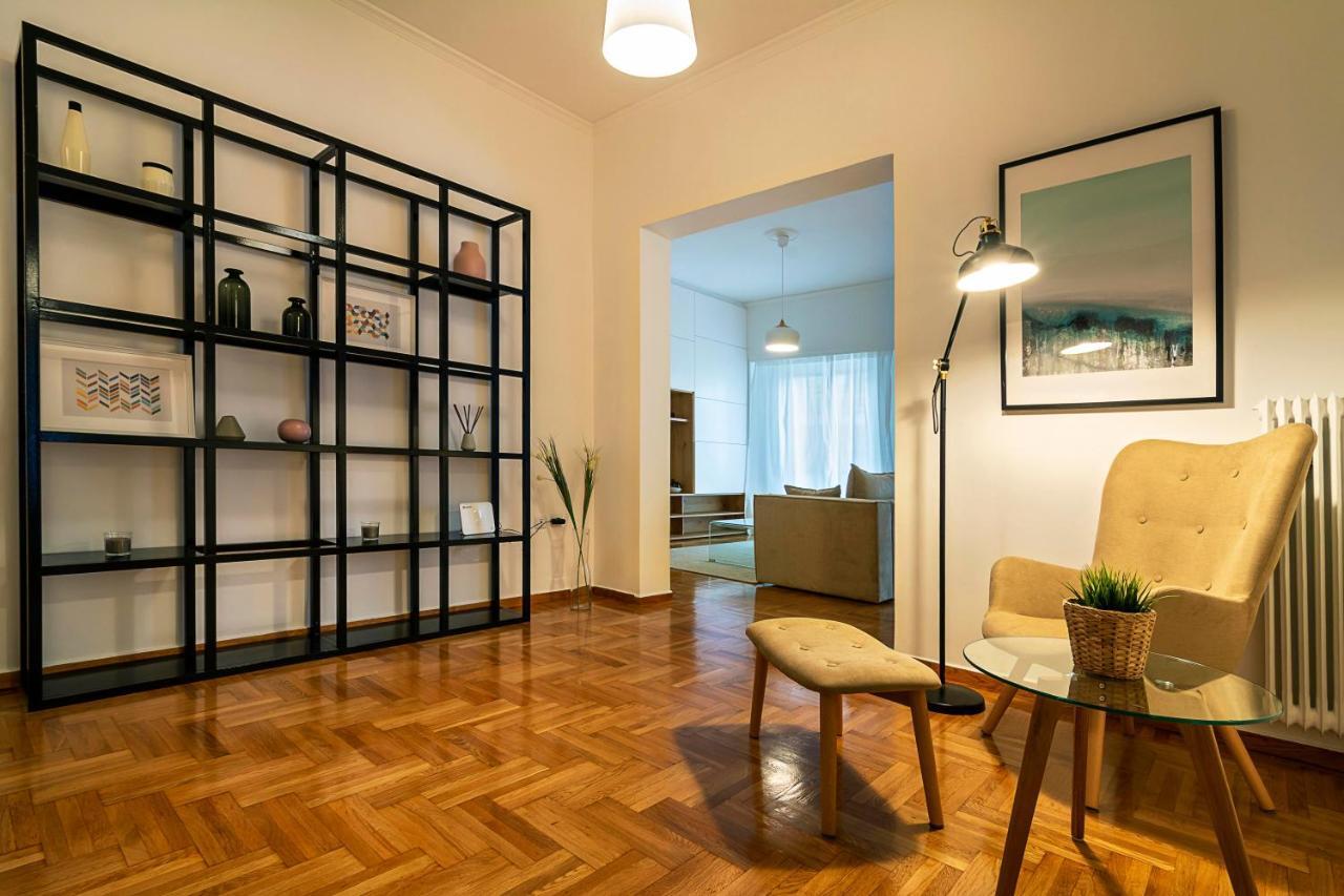 Апартаменти Elegant, Spacious & Minimalist Aptm W/Balcony Афіни Екстер'єр фото